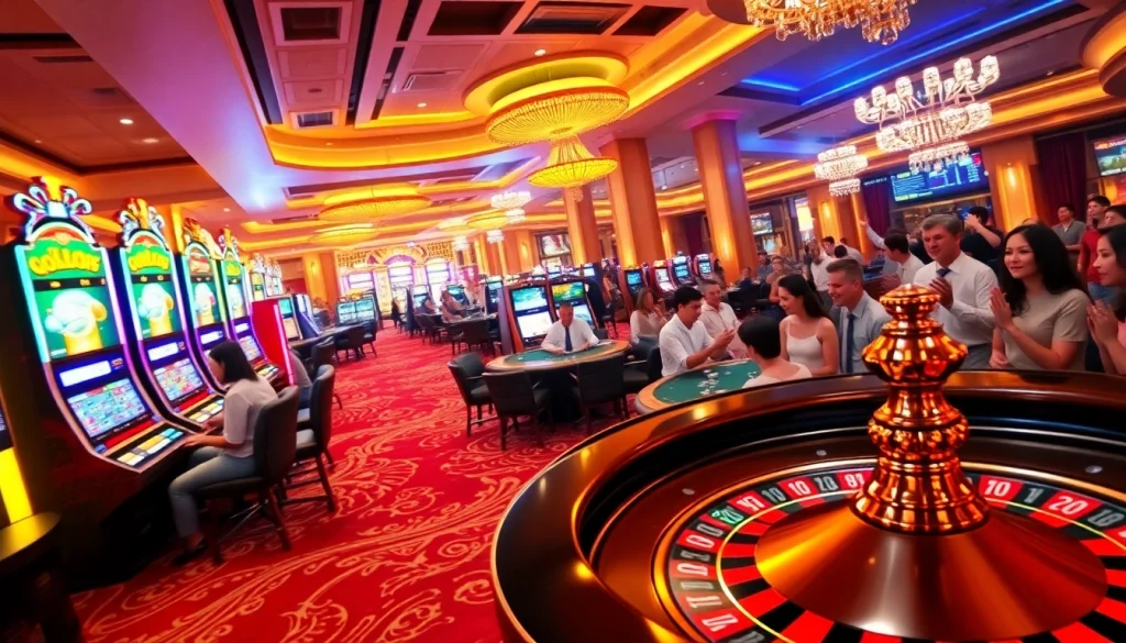 Experience the thrill of gambling at the https://nhacaita88.contact/ casino, with vibrant slot machines and intense poker games.